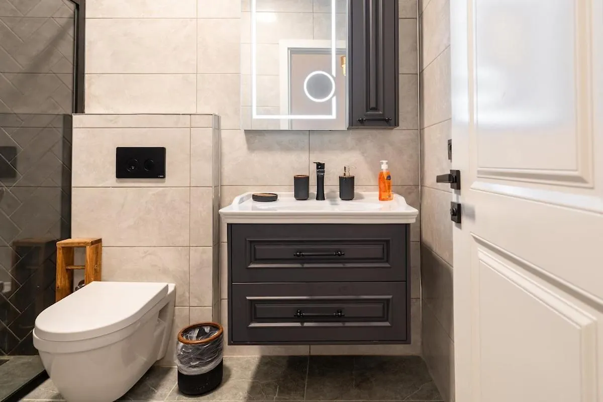 Apartment Luxury Scandinavian Design 2Br Duplex Near Tomtom Istanbul